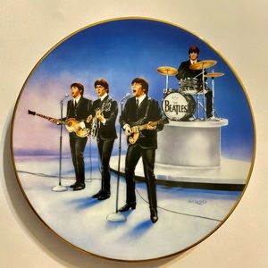 Delphi The Beatles Live In Concert Decorative Collectors Plate #12169A With COA